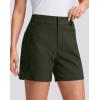 G Gradual Women’s 5″ Golf Hiking Shorts with Deep Pockets Stretchy Outdoor Womens Shorts Dressy Casual Walking Travel(Olive)