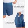 G Gradual Women’s 5″ Golf Hiking Shorts with Deep Pockets Stretchy Outdoor Womens Shorts Dressy Casual Walking Travel(Slate Blue)