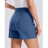 G Gradual Women’s 5″ Golf Hiking Shorts with Deep Pockets Stretchy Outdoor Womens Shorts Dressy Casual Walking Travel(Slate Blue)