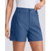 G Gradual Women’s 5″ Golf Hiking Shorts with Deep Pockets Stretchy Outdoor Womens Shorts Dressy Casual Walking Travel(Slate Blue)