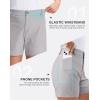 G Gradual Women’s 5″ Golf Hiking Shorts with Deep Pockets Stretchy Outdoor Womens Shorts Dressy Casual Walking Travel(Sleet)
