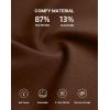 G Gradual Women’s Bermuda Long Shorts 14″ Knee Length Capris with Pockets High Waisted Athletic Casual Shorts for Women(Espresso)