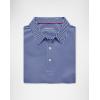 G Gradual Mens Golf Shirt Dry Fit Moisture Wicking Perfomance Short Sleeve Striped Polo Shirts for Men Dressy Casual(Navy Blue Stripe)