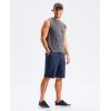 G Gradual Men’s Golf Shorts 11″ Long with 4 Pockets Lightweight Knee Length Elastic Waist Quick Dry Casual Dress Work Shorts(Navy)