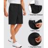 G Gradual Men’s Golf Shorts with 5 Pockets 9″ Light Weight Stretch Quick Dry Casual Dress Work Shorts for Men(Black)