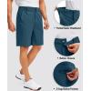 G Gradual Men’s Golf Shorts with 5 Pockets 9″ Light Weight Stretch Quick Dry Casual Dress Work Shorts for Men(Blue)