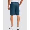 G Gradual Men’s Golf Shorts with 5 Pockets 9″ Light Weight Stretch Quick Dry Casual Dress Work Shorts for Men(Blue)