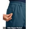 G Gradual Men’s Golf Shorts with 5 Pockets 9″ Light Weight Stretch Quick Dry Casual Dress Work Shorts for Men(Blue)