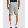 G Gradual Men’s Golf Shorts with 5 Pockets 9″ Light Weight Stretch Quick Dry Casual Dress Work Shorts for Men(Bright Grey)