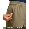 G Gradual Men’s Golf Shorts with 5 Pockets 9″ Light Weight Stretch Quick Dry Casual Dress Work Shorts for Men(Dusty Khaki)