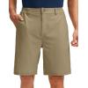G Gradual Men’s Golf Shorts with 5 Pockets 9″ Light Weight Stretch Quick Dry Casual Dress Work Shorts for Men(Dusty Khaki)