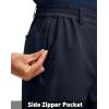 G Gradual Men’s Golf Shorts with 5 Pockets 9″ Light Weight Stretch Quick Dry Casual Dress Work Shorts for Men(Navy)