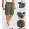 G Gradual Men’s Golf Shorts with 5 Pockets 9″ Light Weight Stretch Quick Dry Casual Dress Work Shorts for Men(Sage)