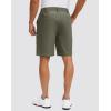 G Gradual Men’s Golf Shorts with 5 Pockets 9″ Light Weight Stretch Quick Dry Casual Dress Work Shorts for Men(Sage)
