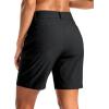G Gradual Women’s 7″ Hiking Cargo Shorts Quick Dry Lightweight Golf Outdoor Work Summer Travel Shorts with Pockets(Black)