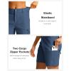 G Gradual Women’s 7″ Hiking Cargo Shorts Quick Dry Lightweight Golf Outdoor Work Summer Travel Shorts with Pockets(Slate Blue)