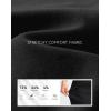 G Gradual Women’s Golf Shorts with Pockets 9” Knee Length Stretch Quick Dry Bermuda Long Shorts for Women Casual Work(Black)