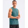 G Gradual Sleeveless Shirts for Men Workout Tank Tops Moisture Wicking Mens Muscle Shirt for Gym, Beach, Summer Casual(Deep Teal)