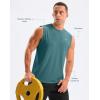 G Gradual Sleeveless Shirts for Men Workout Tank Tops Moisture Wicking Mens Muscle Shirt for Gym, Beach, Summer Casual(Deep Teal)