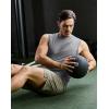 G Gradual Sleeveless Shirts for Men Workout Tank Tops Moisture Wicking Mens Muscle Shirt for Gym, Beach, Summer Casual(Light Grey)