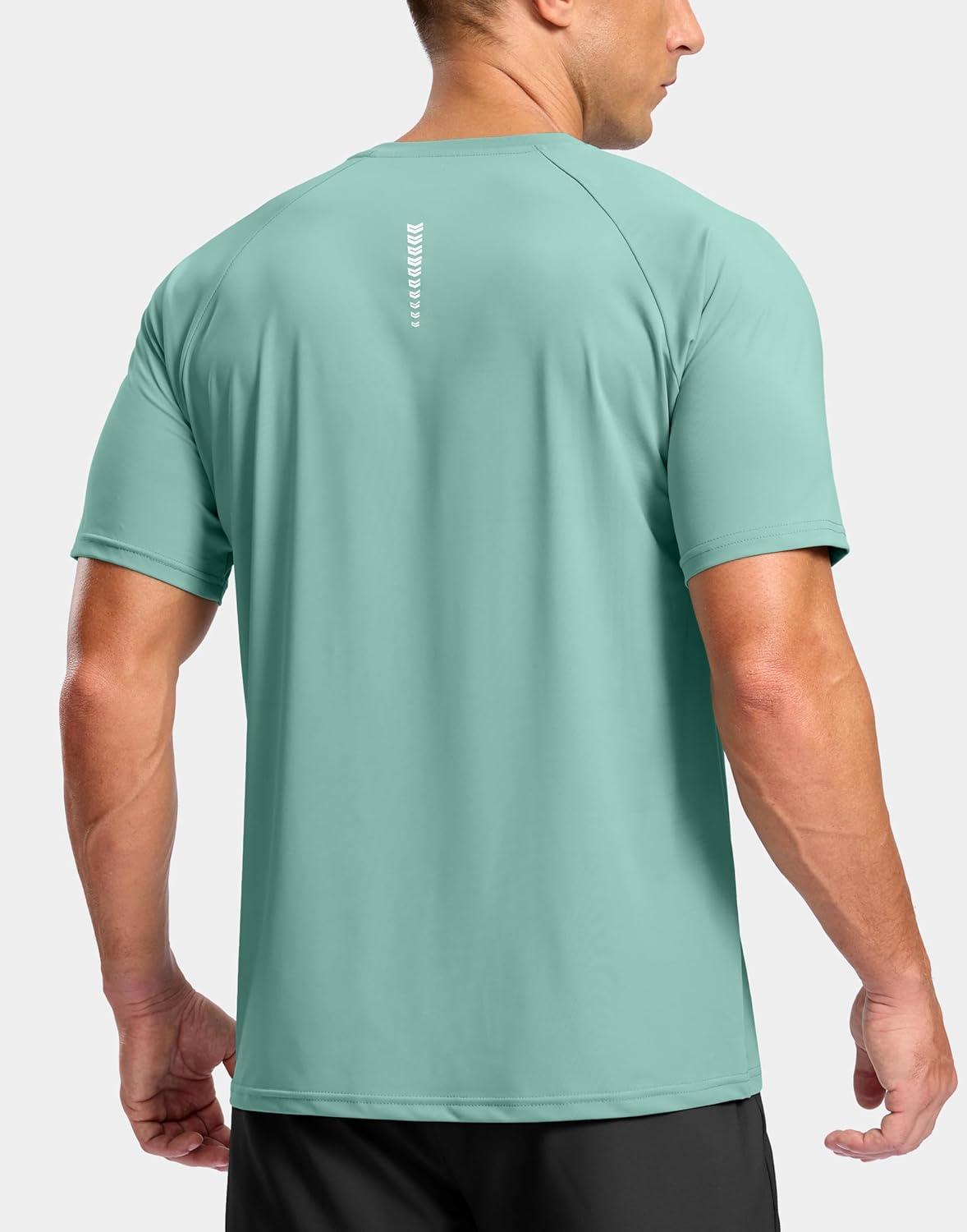 imageG Gradual Mens Athletic Workout TShirts Moisture Wicking Cooling Running Shirts Short Sleeve Performance Tee for Gym TennisJasmine Green