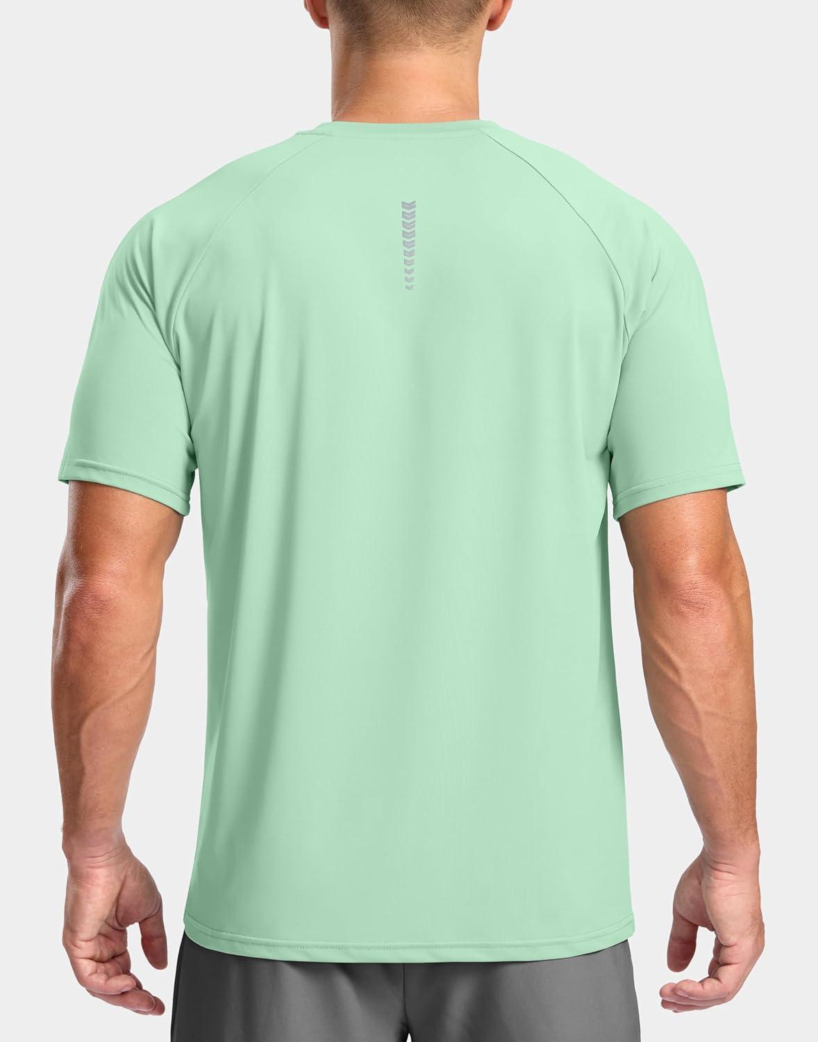 imageG Gradual Mens Athletic Workout TShirts Moisture Wicking Cooling Running Shirts Short Sleeve Performance Tee for Gym TennisMint Green