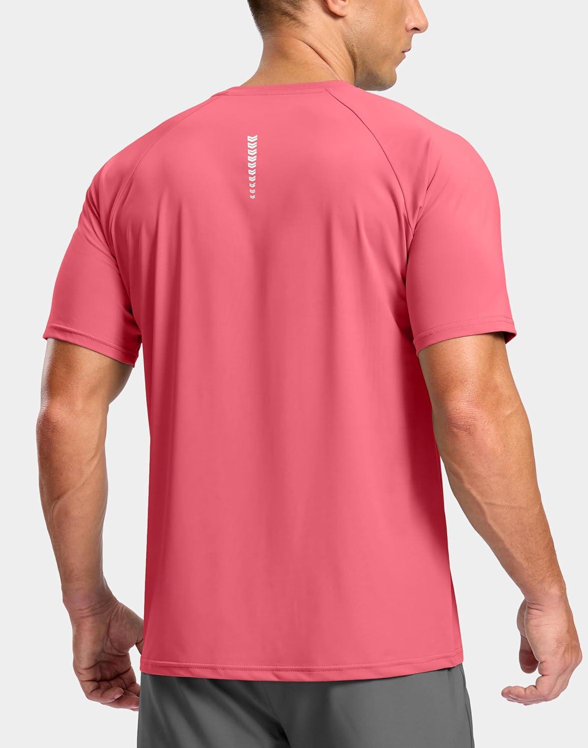 imageG Gradual Mens Athletic Workout TShirts Moisture Wicking Cooling Running Shirts Short Sleeve Performance Tee for Gym TennisPink