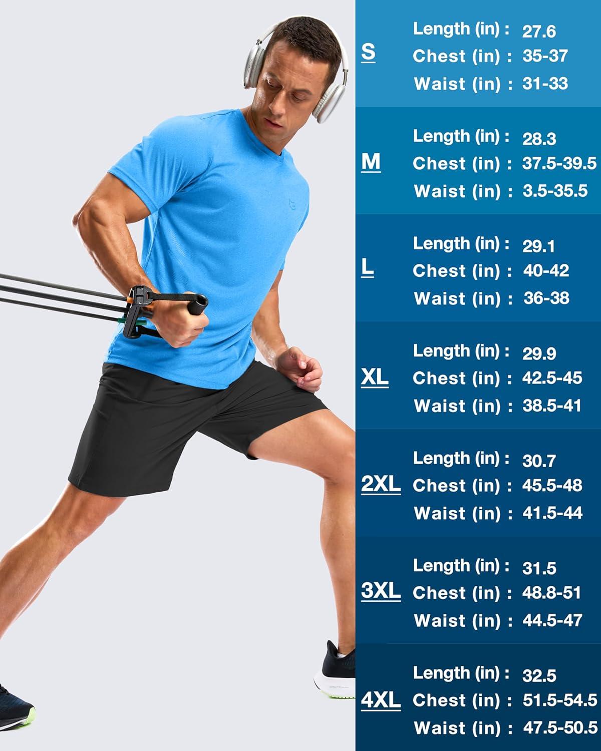 imageG Gradual Mens Workout Shirts Quick Dry Athletic Running TShirts Lightweight Moisture Wicking Short Sleeve Sports Gym TopsSky Blue Heather