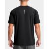 G Gradual Men’s Athletic Workout T-Shirts Moisture Wicking Cooling Running Shirts Short Sleeve Performance Tee for Gym Tennis(Black)