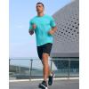 G Gradual Men’s Athletic Workout T-Shirts Moisture Wicking Cooling Running Shirts Short Sleeve Performance Tee for Gym Tennis(Blue)