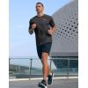 G Gradual Men’s Athletic Workout T-Shirts Moisture Wicking Cooling Running Shirts Short Sleeve Performance Tee for Gym Tennis(Dark Grey)