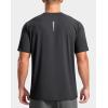 G Gradual Men’s Athletic Workout T-Shirts Moisture Wicking Cooling Running Shirts Short Sleeve Performance Tee for Gym Tennis(Dark Grey)
