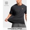 G Gradual Men’s Athletic Workout T-Shirts Moisture Wicking Cooling Running Shirts Short Sleeve Performance Tee for Gym Tennis(Dark Grey)