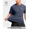G Gradual Men’s Athletic Workout T-Shirts Moisture Wicking Cooling Running Shirts Short Sleeve Performance Tee for Gym Tennis(Dusty Blue)