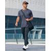 G Gradual Men’s Athletic Workout T-Shirts Moisture Wicking Cooling Running Shirts Short Sleeve Performance Tee for Gym Tennis(Dusty Blue)
