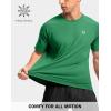 G Gradual Men’s Athletic Workout T-Shirts Moisture Wicking Cooling Running Shirts Short Sleeve Performance Tee for Gym Tennis(Green)