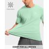 G Gradual Men’s Athletic Workout T-Shirts Moisture Wicking Cooling Running Shirts Short Sleeve Performance Tee for Gym Tennis(Mint Green)