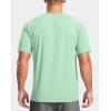 G Gradual Men’s Athletic Workout T-Shirts Moisture Wicking Cooling Running Shirts Short Sleeve Performance Tee for Gym Tennis(Mint Green)