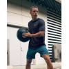 G Gradual Men’s Athletic Workout T-Shirts Moisture Wicking Cooling Running Shirts Short Sleeve Performance Tee for Gym Tennis(Navy)