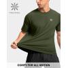 G Gradual Men’s Athletic Workout T-Shirts Moisture Wicking Cooling Running Shirts Short Sleeve Performance Tee for Gym Tennis(Olive)