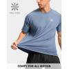 G Gradual Men’s Athletic Workout T-Shirts Moisture Wicking Cooling Running Shirts Short Sleeve Performance Tee for Gym Tennis(Slate Blue)