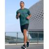 G Gradual Men’s Athletic Workout T-Shirts Moisture Wicking Cooling Running Shirts Short Sleeve Performance Tee for Gym Tennis(Teal)