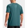 G Gradual Men’s Athletic Workout T-Shirts Moisture Wicking Cooling Running Shirts Short Sleeve Performance Tee for Gym Tennis(Teal)