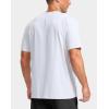 G Gradual Men’s Athletic Workout T-Shirts Moisture Wicking Cooling Running Shirts Short Sleeve Performance Tee for Gym Tennis(White)