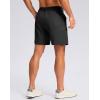 G Gradual Men’s Casual Shorts 7″/ 9″/ 5″ Lightweight 4 Pockets Stretch Quick-Dry Summer Shorts for Golf Work Hiking Trips(Black)
