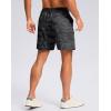 G Gradual Men’s Casual Shorts 7″/ 9″/ 5″ Lightweight 4 Pockets Stretch Quick-Dry Summer Shorts for Golf Work Hiking Trips(Black Camo)