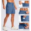 G Gradual Men’s Casual Shorts 7″/ 9″/ 5″ Lightweight 4 Pockets Stretch Quick-Dry Summer Shorts for Golf Work Hiking Trips(Blue)