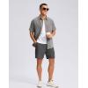 G Gradual Men’s Casual Shorts 7″/ 9″/ 5″ Lightweight 4 Pockets Stretch Quick-Dry Summer Shorts for Golf Work Hiking Trips(Charcoal)
