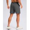 G Gradual Men’s Casual Shorts 7″/ 9″/ 5″ Lightweight 4 Pockets Stretch Quick-Dry Summer Shorts for Golf Work Hiking Trips(Charcoal)