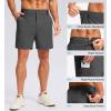 G Gradual Men’s Casual Shorts 7″/ 9″/ 5″ Lightweight 4 Pockets Stretch Quick-Dry Summer Shorts for Golf Work Hiking Trips(Charcoal)